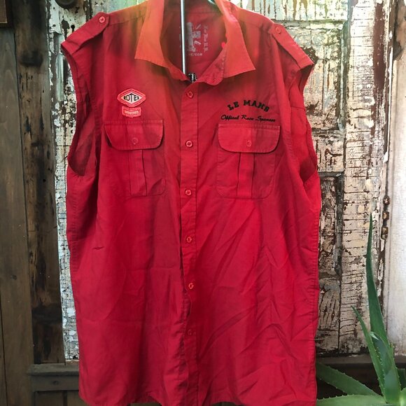 For Him London Grand Prix Sleeveless Tee Size Mens XXL - Picture 1 of 10